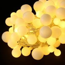 položky LED světelný řetěz Cherry teplá bílá 9m 120LED