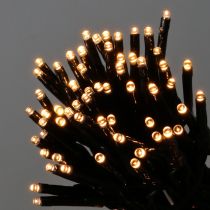 LED řetěz světel 144 černá, teplá bílá pro venkovní 1,2m