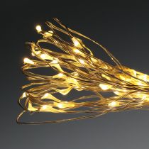 položky LED pohádková světla 40s na baterie teplá bílá