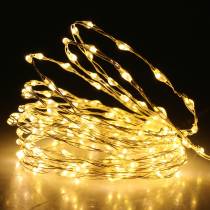položky Světelný řetěz LED světelný drát teplá bílá 189LED 3m