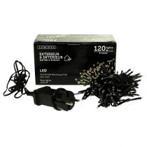 položky LED rýžový světelný řetěz 120 9m teplá bílá