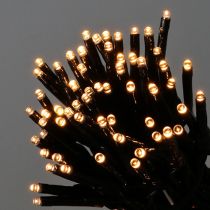 položky LED rýžový světelný řetěz 180s 13,5m černá/teplá bílá