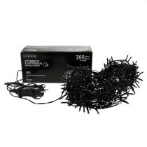 položky LED rýžový světelný řetěz 360 27m studená bílá