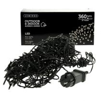 položky LED rýžový světelný řetěz 360 27m teplá bílá pro venkovní/vnitřní