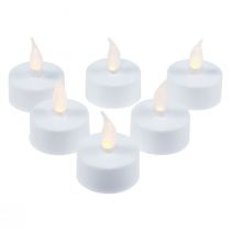 LED čajové svíčky čajové svíčky s dálkovým ovládáním Ø3,5cm 6ks