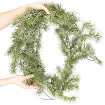 položky Dekorativní modřínová girlanda pro atmosférickou úpravu místnosti, 250 cm