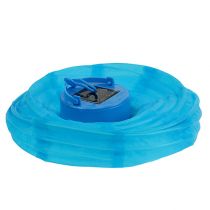 položky LED lucerna se solárním 20cm modrá