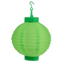 položky Lampion LED se solárním 20cm zeleným