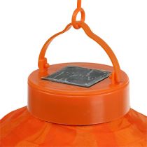 položky Lampion LED se solárním 20cm oranžová