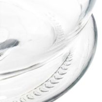 položky Skleněná lucerna pro romantickou atmosféru v zahradě nebo na terase, 18 cm