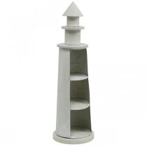 položky Lighthouse Shabby Chic Cream Maritime Deco Ø13cm H41,5cm