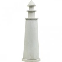 položky Lighthouse Shabby Chic Cream Maritime Deco Ø13cm H41,5cm