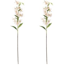 položky Umělá lilie jako květinový stonek pro elegantní a nenáročnou dekoraci, 82 cm, 2 kusy