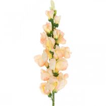 položky Snapdragon umělý květ hedvábný květ Snapdragons růžový krém L92cm