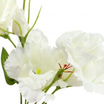 položky Lysianthus umělá květina bílá L87,5cm