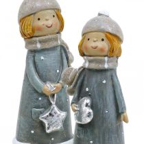 položky Deco figurky zimní dětské figurky dívky V14,5cm 2ks