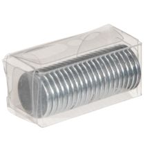 položky Kulatý magnetický disk na svícny a kovové tácy, 1 cm, 20 kusů