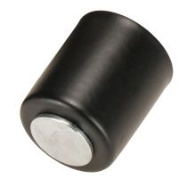 položky Magnetický svícen, černý kov, V3 cm, 4 kusy
