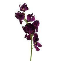 položky Mokara orchidej fialová 50cm umělá 6ks