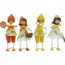 položky Drobné ovoce, letní dekorace, figurky citrony pomeranče V17/18cm 4ks
