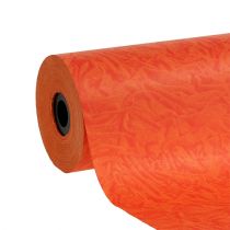 Manžetový papír oranžovo-červený 25cm 100m