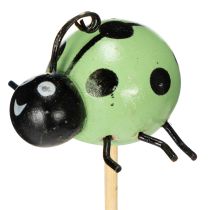 položky Dekorativní figurky berušky do květináčů a květinových aranžmá pro jarní dekoraci, 32 cm, 8 kusů