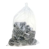 položky Maritima šišky 10cm - 14cm bílené 25 ks