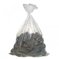 položky Šišky z borovice Maritima, pohřební květinářství, adventní dekorace, přírodní produkt V12–15cm Ø6,5–10cm 50 kusů