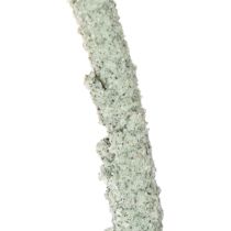 položky Dekorativní kulatý prsten na dřevěném podstavci, kovový, na sušené květiny, 52 cm