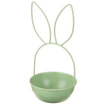 položky Květináč s králíky, dekorativní velikonoční dekorace do obývacího pokoje, 34 cm