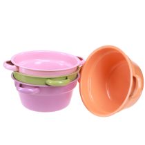 položky Kovová miska Dekorativní miska 4 jarní barvy Ø17cm 4ks