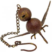 položky Kovová ptačí zahradní krmná stanice dekorace ptačí rošt 13cm