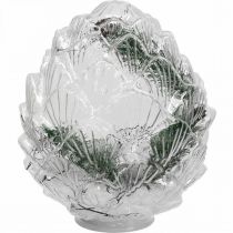 LED světla LED kužele Vánoční dekorace časovač Teplá bílá 19,5 cm