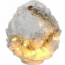 LED světla LED kužele Vánoční dekorace časovač Teplá bílá 19,5 cm