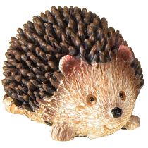 položky Mini dekorační figurky ježků podzimní ručně malované 4×2,5×2 cm 6 kusů