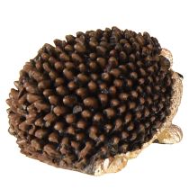 položky Mini dekorační figurky ježků podzimní ručně malované 4×2,5×2 cm 6 kusů