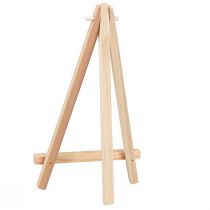 položky Mini stojan na karty přírodní dřevo 11x19cm 6 ks