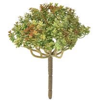 položky Mini sukulentní umělá zelená umělá rostlina se stonkem V23cm