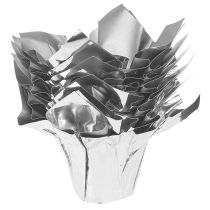 položky Mini květináč stříbrné dárkové balení Ø4,5cm V7cm 8 ks