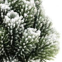 Mini vánoční stromek v květináči uměle zasněžovaný Ø14cm V24cm