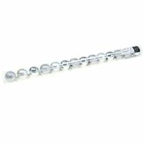 položky Mini vánoční koule stříbrné Ø3cm 14 ks