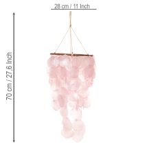 položky Dekorativní závěsná zvonkohra do obývacího pokoje a zahrady 70 cm