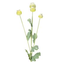 položky Kytice umělého máku, realistické květiny pro bytové doplňky, 61 cm, 3 kusy