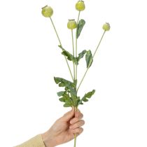 položky Kytice umělého máku, realistické květiny pro bytové doplňky, 61 cm, 3 kusy