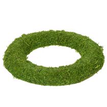 položky Mechový věnec jako všestranný základ pro kreativní floristiku a dekorační nápady, 20 cm, 4 kusy