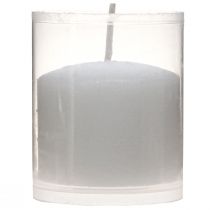 položky Náhradní svíčka na hrob světlá bílá V5,8cm 20 ks