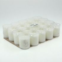 Náhradní svíčka na hrob světlá bílá V5,8cm 20 kusů