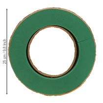 položky Mokrý květinový věnec z pěny z kartonu Ø25cm 2 ks