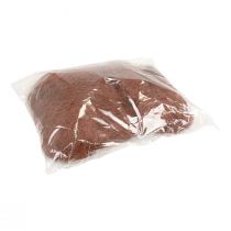 položky Přírodní sisalová vlákna hnědá 300g - Tvoření, zdobení, ptačí hnízdo, květinová dekorace