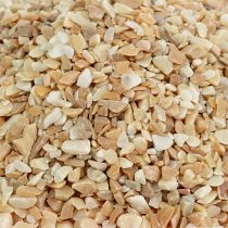 Přírodní kameny 5mm - 8mm přírodní/krém 2kg